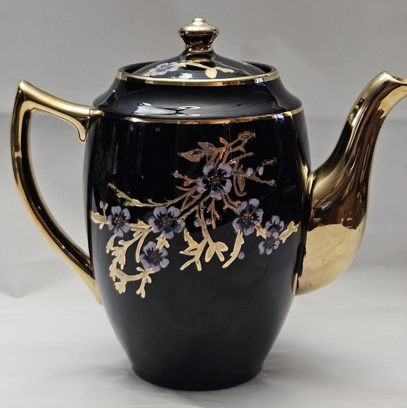 Gibsons, antique, hand-painted Teapot - Picture 4 of 11